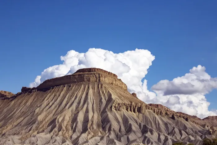 Framed Print : USA, Colorado, Grand Junction. Little Book Cliffs