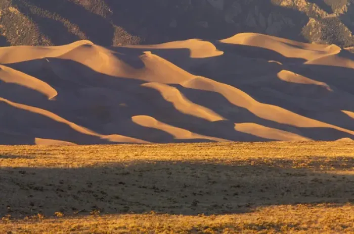 Framed Print : USA, Colorado, Great Sand Dunes National Park