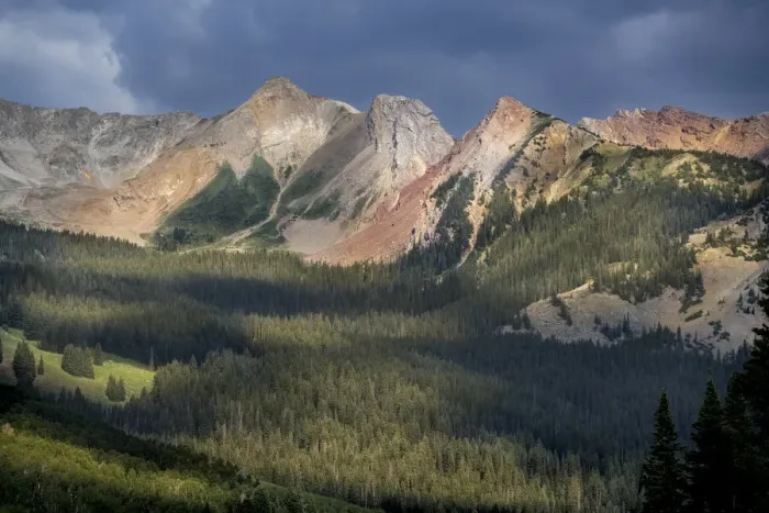 Framed Print : USA, Colorado, Gunnison National Forest. Landscape with Avery Peak Framed Print : USA, Colorado, Gunnison National Forest. Landscape with Avery Peak
