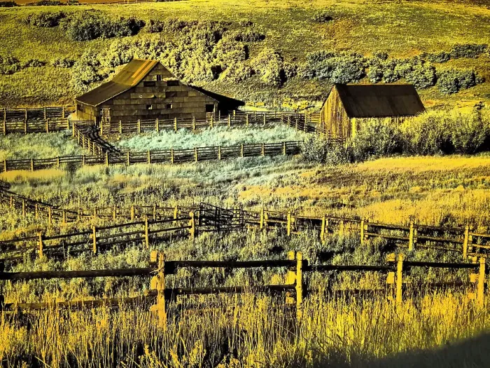 Framed Print : USA, Colorado. Infrared of old barn along Last Dollar Road Framed Print : USA, Colorado. Infrared of old barn along Last Dollar Road