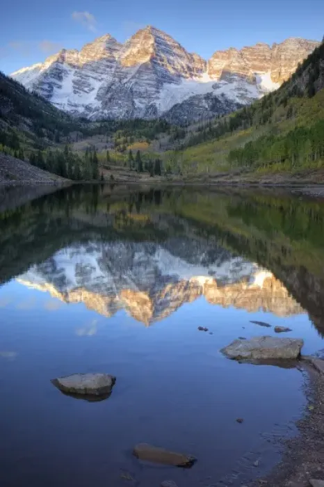 Framed Print : USA, Colorado, Maroon Bells-Snowmass Wilderness, Maroon Bells from Maroon Lake Framed Print : USA, Colorado, Maroon Bells-Snowmass Wilderness, Maroon Bells from Maroon Lake