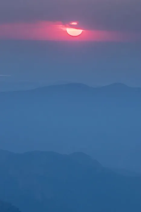 Framed Print : USA, Colorado, Mt. Evans. Smoky sunrise. Credit as: Cathy and Gordon Illg / Jaynes Framed Print : USA, Colorado, Mt. Evans. Smoky sunrise. Credit as: Cathy and Gordon Illg / Jaynes