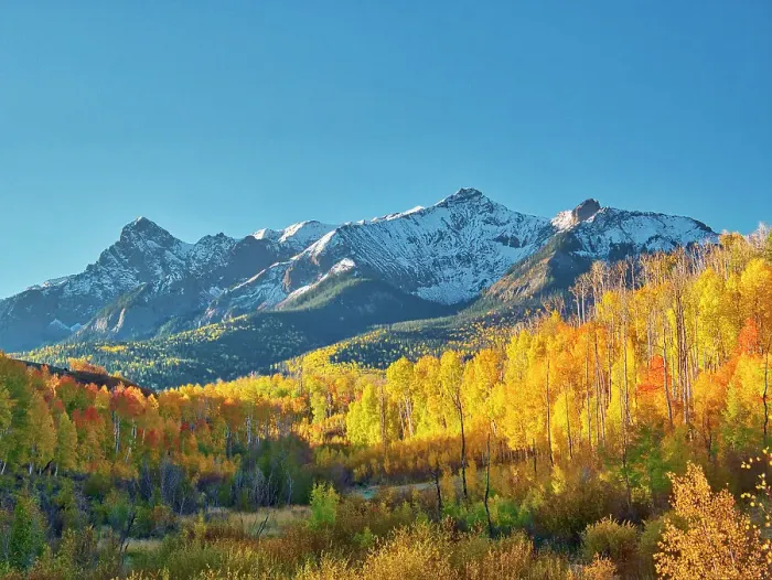 Framed Print : USA, Colorado, Quray. Dallas Divide, sunrise on the Mt. Snaffles with autumn colors Framed Print : USA, Colorado, Quray. Dallas Divide, sunrise on the Mt. Snaffles with autumn colors