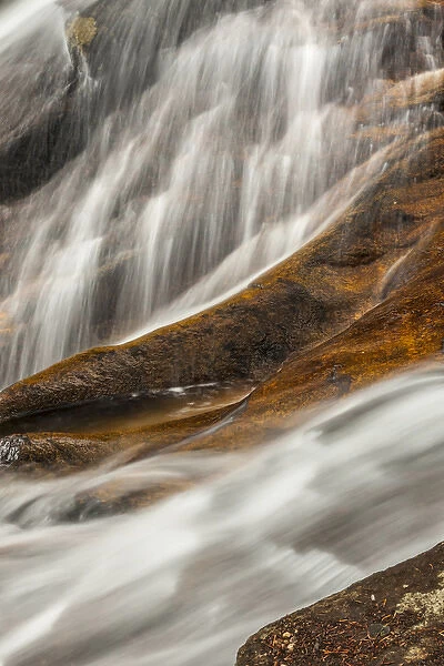 USA, Colorado, Rocky Mountain National Park. Close-up of Chasm Falls on Fall River