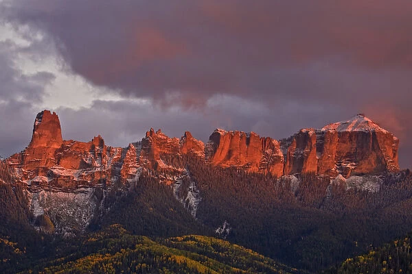 USA, Colorado, Rocky Mountains, Owl Creek Pass