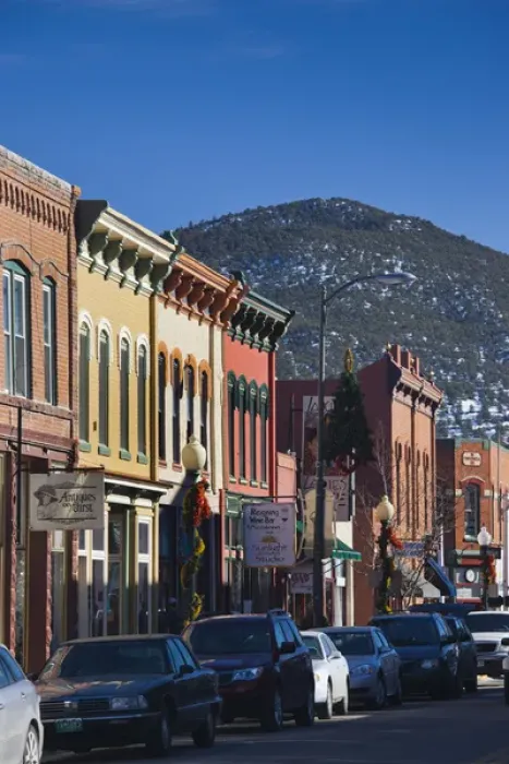 Framed Print : USA, Colorado, Salida, downtown Framed Print : USA, Colorado, Salida, downtown