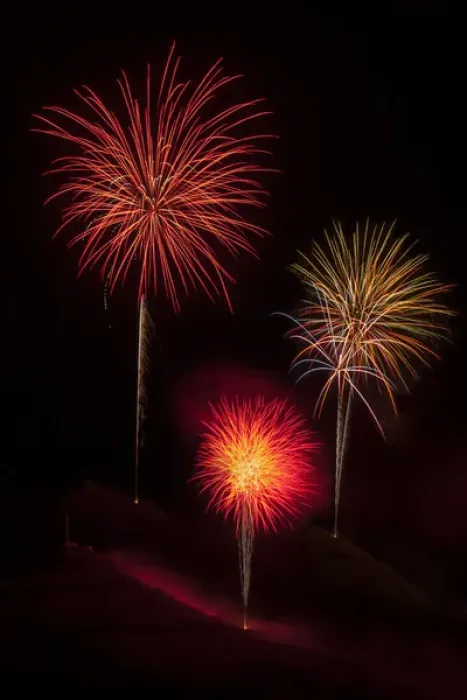 Framed Print : USA, Colorado, Salida. July 4th fireworks display Framed Print : USA, Colorado, Salida. July 4th fireworks display
