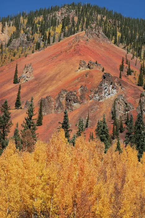 Framed Print : USA, Colorado, San Juan Mountains. Mountain ridge and autumn trees. ©Don Grall / Jaynes Gallery / DanitaDelimont.com Framed Print : USA, Colorado, San Juan Mountains. Mountain ridge and autumn trees. ©Don Grall / Jaynes Gallery / DanitaDelimont.com