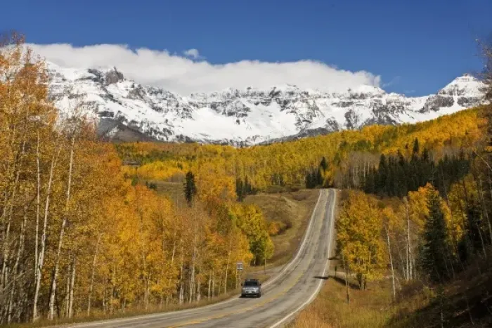 Framed Print : USA, Colorado, San Juan Mountains, Uncompahgre National Forest. Aspens and mountains Framed Print : USA, Colorado, San Juan Mountains, Uncompahgre National Forest. Aspens and mountains
