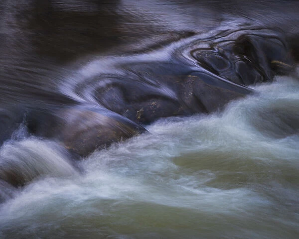 USA, Colorado, Steamboat Springs. Yampa River rapids