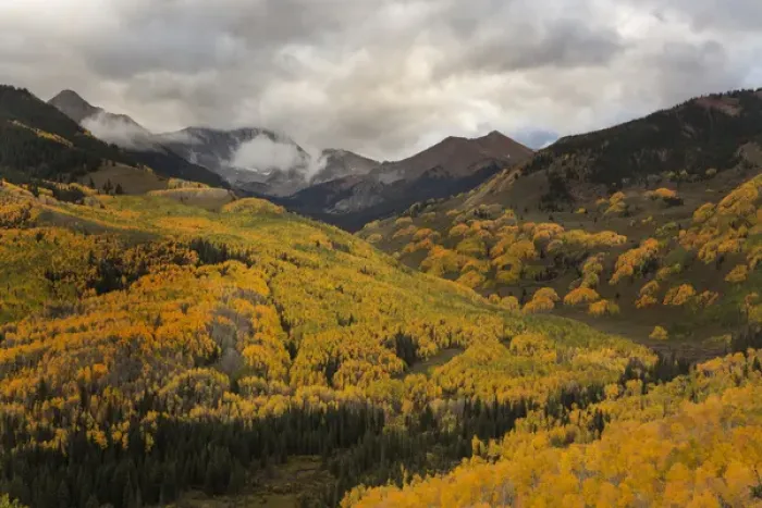Framed Print : USA, Colorado, White River National Forest. Autumn storm moves across Capitol Peak Valley Framed Print : USA, Colorado, White River National Forest. Autumn storm moves across Capitol Peak Valley