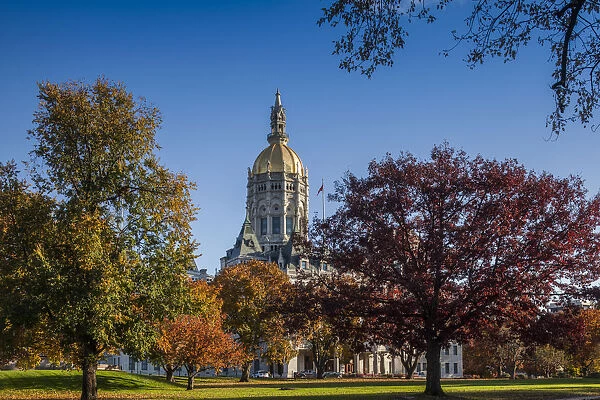 USA, Connecticut, Hartford of Connecticut State Capitol
