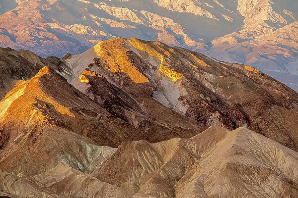 USA, Death Valley rock formation