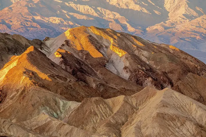 Framed Print : USA, Death Valley rock formation