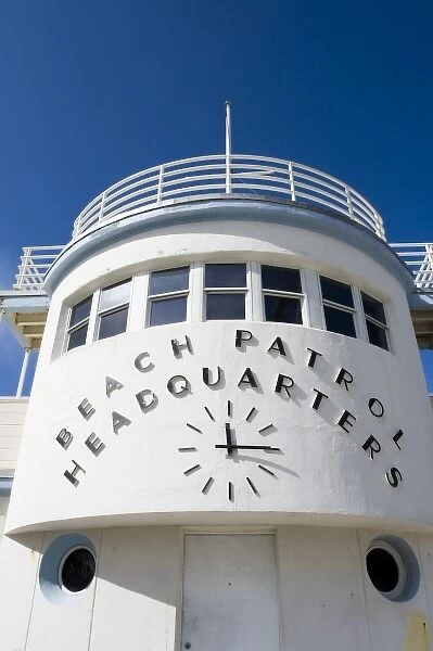 USA, Florida, Miami Beach: South Beach, Art Deco Beach Patrol Headquarters