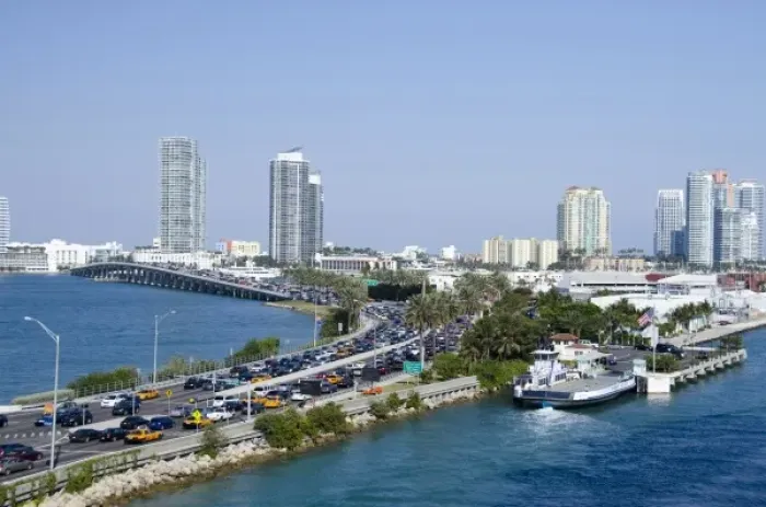 Framed Print : USA, Florida, Miami, Miami Beach