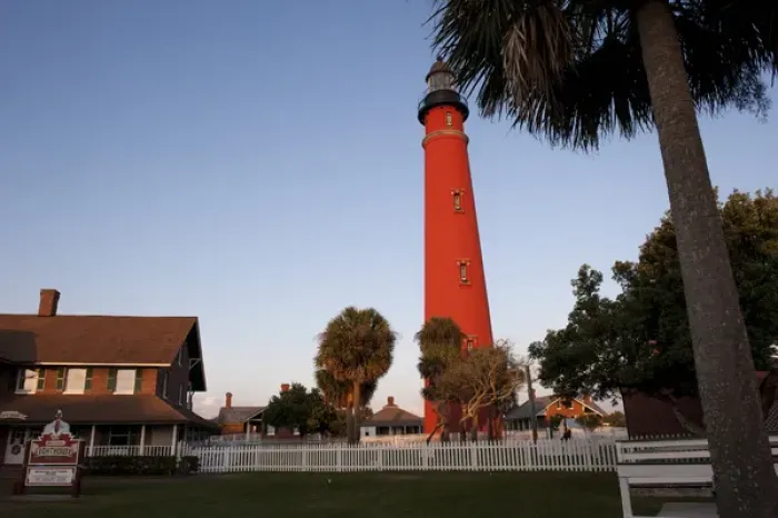 Framed Print : USA, Florida, Ponce Inlet, lighthouse