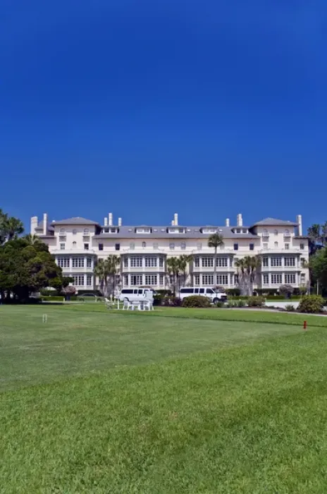 Framed Print : USA, GA, Jekyll Island, Jekyll Island Club Historic District