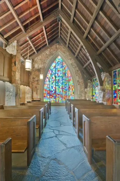 Framed Print : USA, GA, Pine Mountain, Callaway Gardens, Ida Cason Callaway Memorial Chapel
