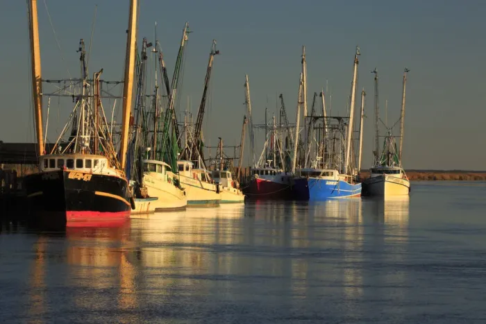 Framed Print : USA, Georgia, Darien. Shrimp boats docked at Darien Framed Print : USA, Georgia, Darien. Shrimp boats docked at Darien