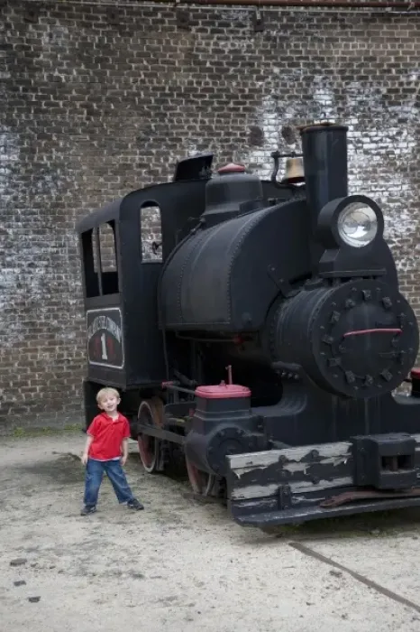 Framed Print : USA; Georgia; Savannah. Young boy at Roundhouse Train Museum. (MR) Framed Print : USA; Georgia; Savannah. Young boy at Roundhouse Train Museum. (MR)
