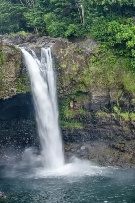 Framed Print : USA, Hawaii, Big Island of Hawaii. Wailuku River State Park