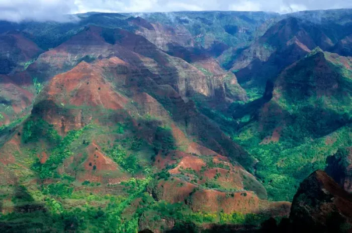 Framed Print : USA, Hawaii, Kauai. Waimea Canyon Framed Print : USA, Hawaii, Kauai. Waimea Canyon