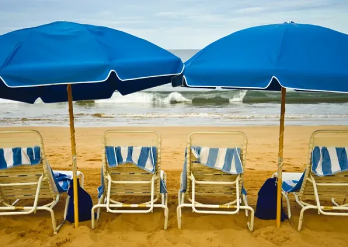 Framed Print : USA, Hawaii, Maui. Beach umbrellas and chairs wait for vacationers Framed Print : USA, Hawaii, Maui. Beach umbrellas and chairs wait for vacationers
