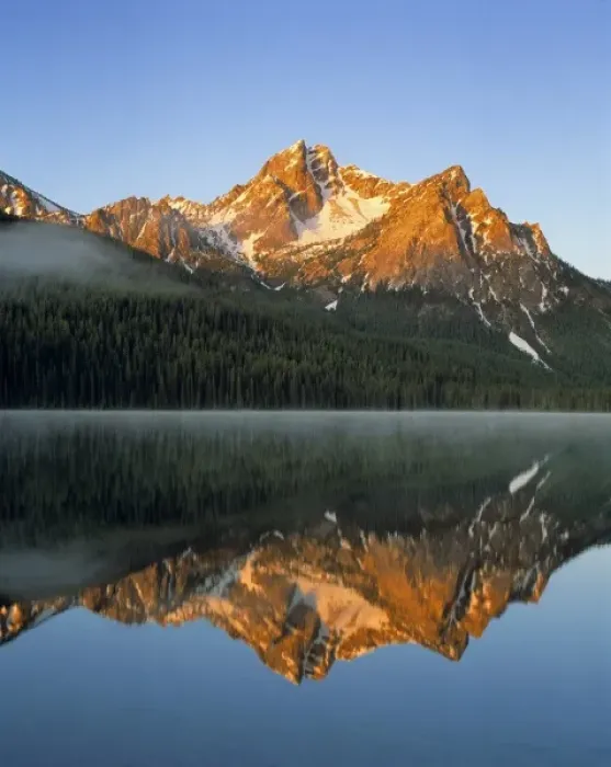 Framed Print : USA, Idaho, Sawtooth NRA. Stanley Lake reflects the Sawtooth Range in the Sawtooth NRA, Idaho Framed Print : USA, Idaho, Sawtooth NRA. Stanley Lake reflects the Sawtooth Range in the Sawtooth NRA, Idaho