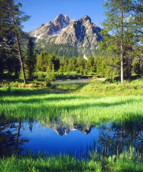 Framed Print : USA; Idaho; Sawtooth Wilderness in Idaho Framed Print : USA; Idaho; Sawtooth Wilderness in Idaho