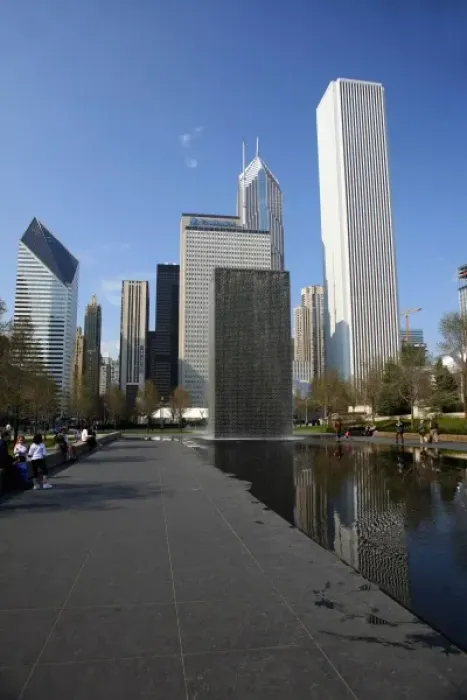 Framed Print : USA, Illinois, Chicago. Millenium Park Framed Print : USA, Illinois, Chicago. Millenium Park