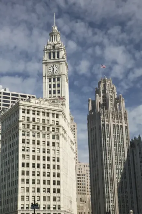 Framed Print : USA, Illinois, Chicago: The Wrigley Building Framed Print : USA, Illinois, Chicago: The Wrigley Building
