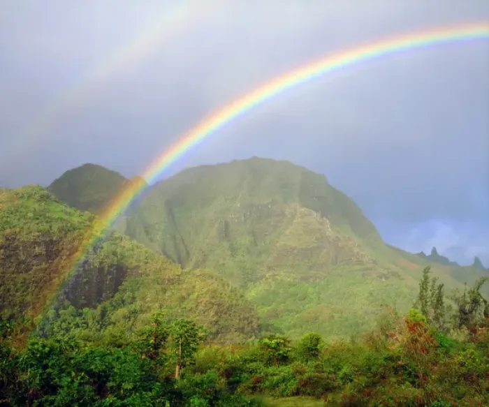 Framed Print : USA, Kauai, Hawaii. Hawaiian Rainbow Framed Print : USA, Kauai, Hawaii. Hawaiian Rainbow