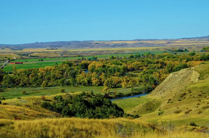 Framed Print : USA, Little Bighorn Battlefield National Monument, Medicine Trail