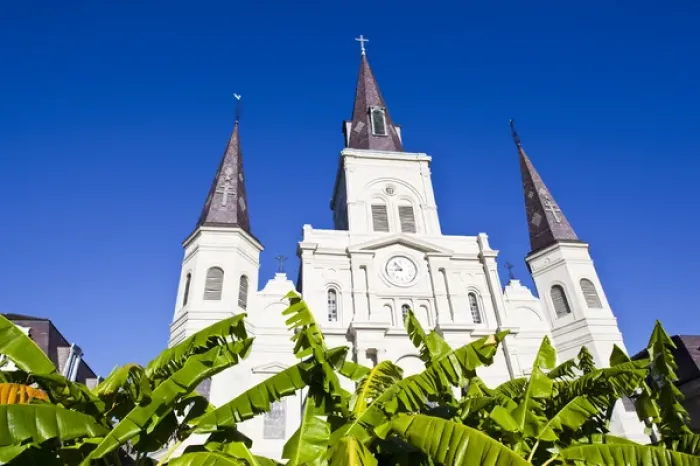 Framed Print : USA, Louisiana, New Orleans, French Quarter. Jackson Square, St. Louis Cathedral Framed Print : USA, Louisiana, New Orleans, French Quarter. Jackson Square, St. Louis Cathedral