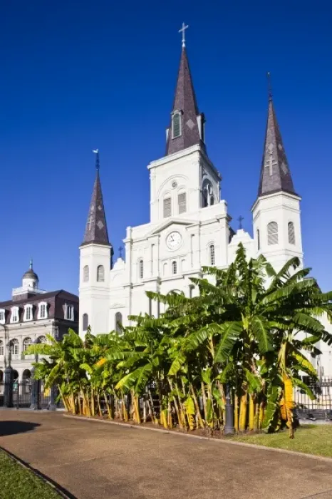 Framed Print : USA, Louisiana, New Orleans. French Quarter, Jackson Square, St. Louis Cathedral Framed Print : USA, Louisiana, New Orleans. French Quarter, Jackson Square, St. Louis Cathedral