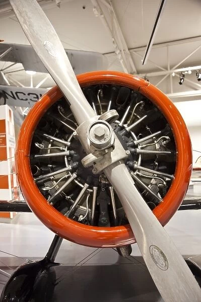 USA, Louisiana, Patterson. Weddel-Williams Air Racing Museum, 1930s-era Number 44