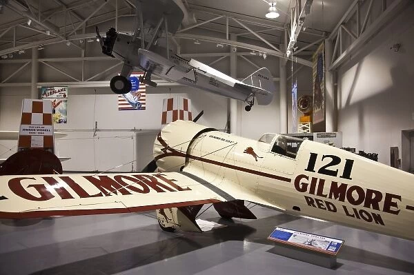 USA, Louisiana, Patterson. Wedell-Williams Air Racing Museum, 1930s-era Number 121