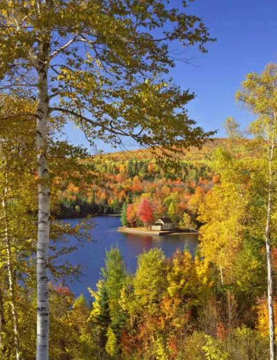 Framed Print : USA, Maine, Bingham. Wyman Lake and autumn colors Framed Print : USA, Maine, Bingham. Wyman Lake and autumn colors
