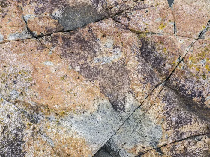 Framed Print : USA, Maine. Patterns on rock on the beach near Thunder Hole in Acadia National Park Framed Print : USA, Maine. Patterns on rock on the beach near Thunder Hole in Acadia National Park