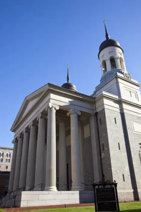 Framed Print : USA, Maryland, Baltimore. Baltimore Basilica, exterior Framed Print : USA, Maryland, Baltimore. Baltimore Basilica, exterior