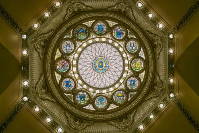 Framed Print : USA, Massachusetts, Boston, Massachusetts State House, rotunda ceiling Framed Print : USA, Massachusetts, Boston, Massachusetts State House, rotunda ceiling