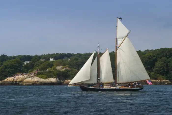 Framed Print : USA, Massachusetts, Cape Ann, Gloucester, Americas Oldest Seaport, Annual Schooner Framed Print : USA, Massachusetts, Cape Ann, Gloucester, Americas Oldest Seaport, Annual Schooner