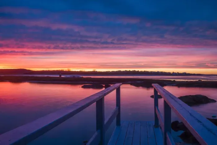 Framed Print : USA, Massachusetts, Cape Ann, Gloucester, sunset on the Annisquam River Framed Print : USA, Massachusetts, Cape Ann, Gloucester, sunset on the Annisquam River