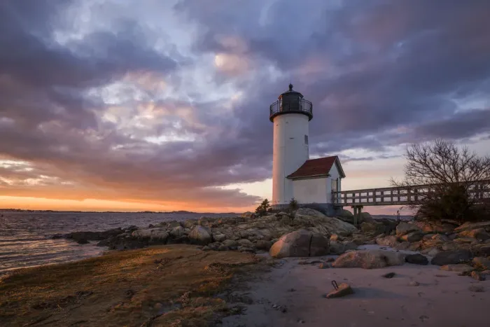 Framed Print : USA, Massachusetts, Cape Ann, Gloucester, Annisquam Lighthouse Framed Print : USA, Massachusetts, Cape Ann, Gloucester, Annisquam Lighthouse