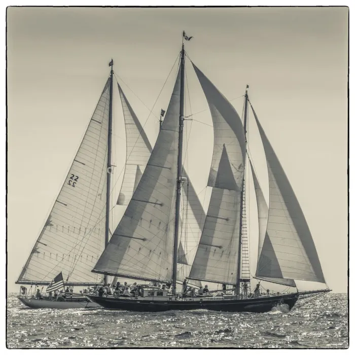 Framed Print : USA, Massachusetts, Cape Ann, Gloucester. Gloucester Schooner Festival