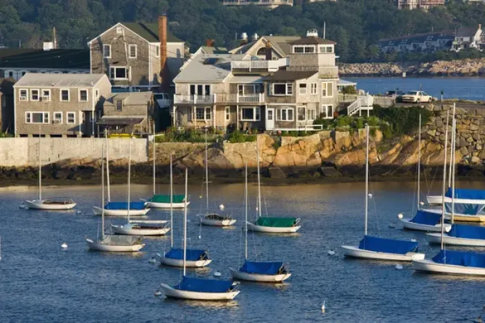 Framed Print : USA, Massachusetts, Cape Ann, Rockport. Rockport Harbor, morning Framed Print : USA, Massachusetts, Cape Ann, Rockport. Rockport Harbor, morning