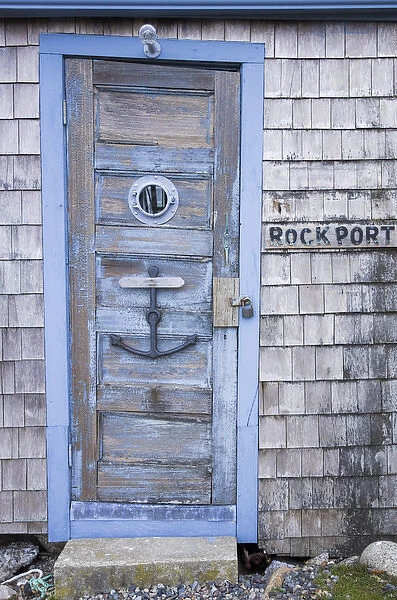 USA, Massachusetts, Cape Ann, Rockport, fishing shack