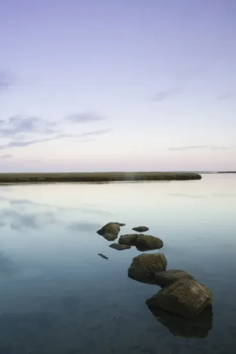 Framed Print : USA, MASSACHUSETTS, Cape Cod: Eastham, Cape Cod National Seashore, Salt Pond Bay / Dusk Framed Print : USA, MASSACHUSETTS, Cape Cod: Eastham, Cape Cod National Seashore, Salt Pond Bay / Dusk