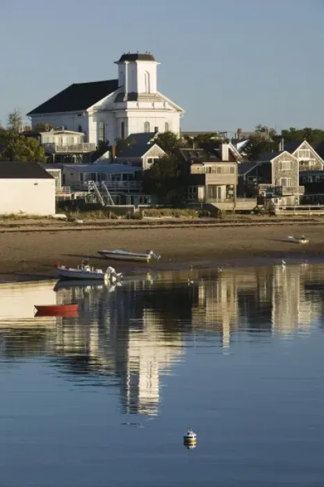 Framed Print : USA, MASSACHUSETTS, Cape Cod: Provincetown, Waterfront / Morning Framed Print : USA, MASSACHUSETTS, Cape Cod: Provincetown, Waterfront / Morning